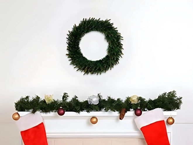 Kerstdecoratieve krans 50 cm