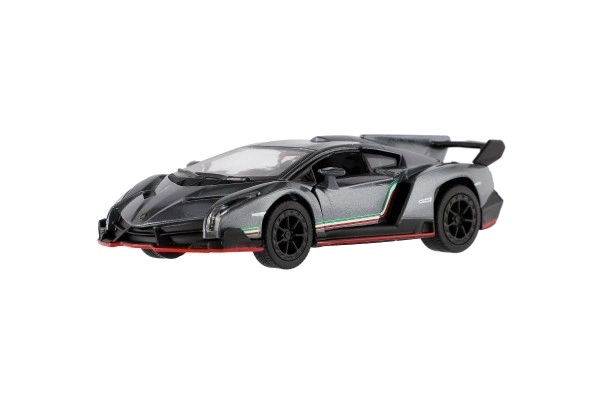 Modelauto Lamborghini Veneno metaal/plastic 13 cm met opwindmechanisme