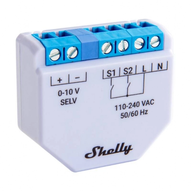Shelly Plus 0-10V lichtdimmer WiFi/Bluetooth