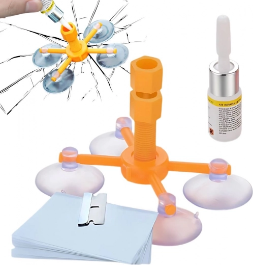 Stabiele applicator met 4 zuignappen