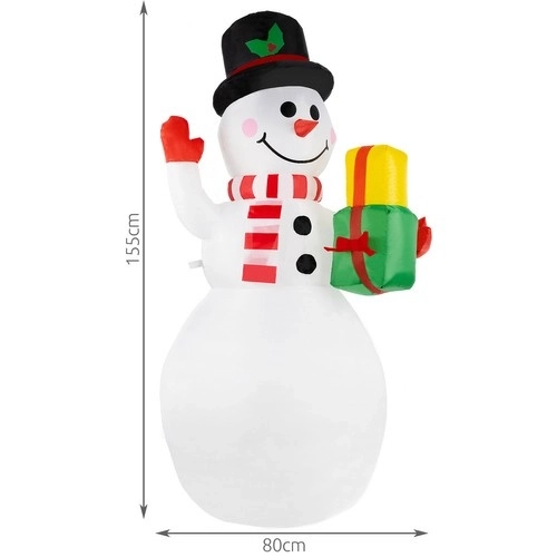 Ruhhy opblaasbare sneeuwpop 22625