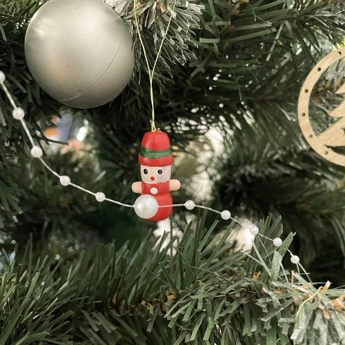 Kerstversieringen/hangers voor de boom 10 stuks. Ruhhy 22943