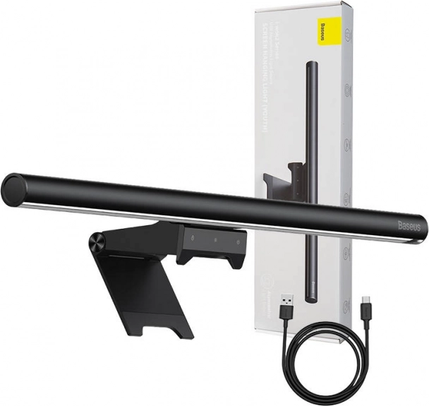 Baseus i-wok 2 monitorlamp met aanraakpaneel – zwart