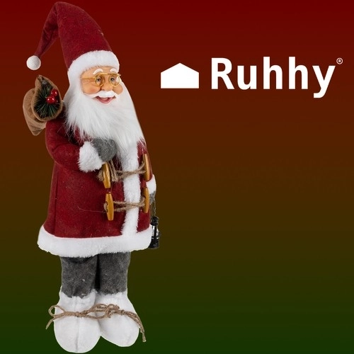 Kerstfiguur Santa Claus 45cm Ruhhy 22352