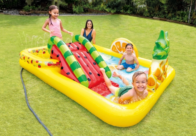 Opblaasbaar kinder water speelcentrum Fruit