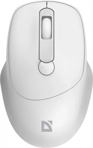 Draadloze muis Defender Feam MM-296 Silent, 1600 DPI, wit