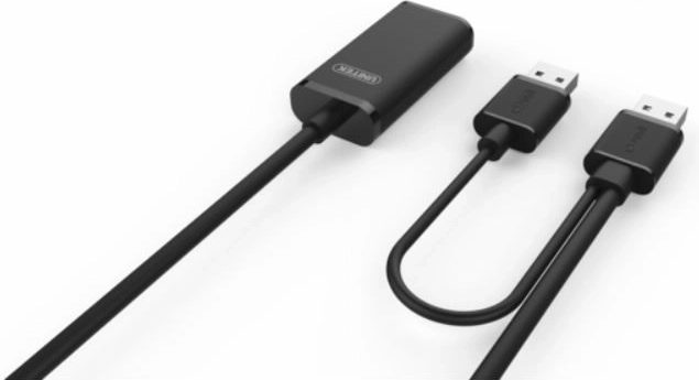 Actieve USB 2.0-verlengkabel 10 m UNITEK zwart