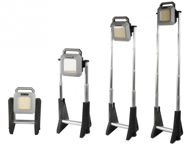 Oplaadbare LED telescopische schijnwerper 3000 lumen