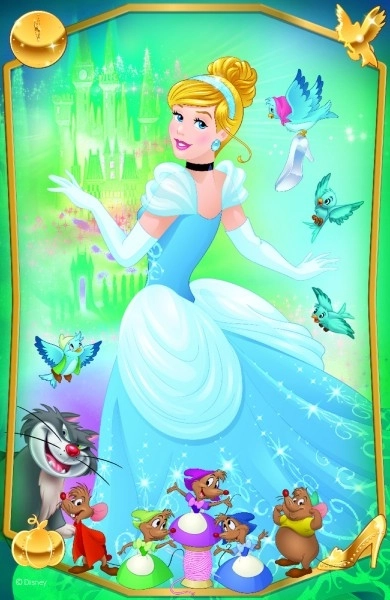 Minipuzzel Mooie Prinsessen/Disney Prinses 54 stukjes