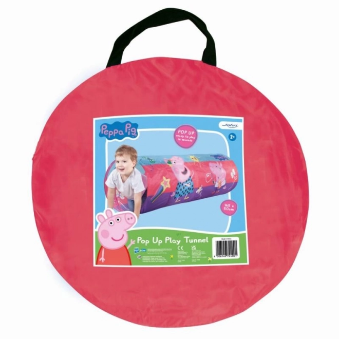 POP UP Tunnel Peppa Pig, 145x50 cm