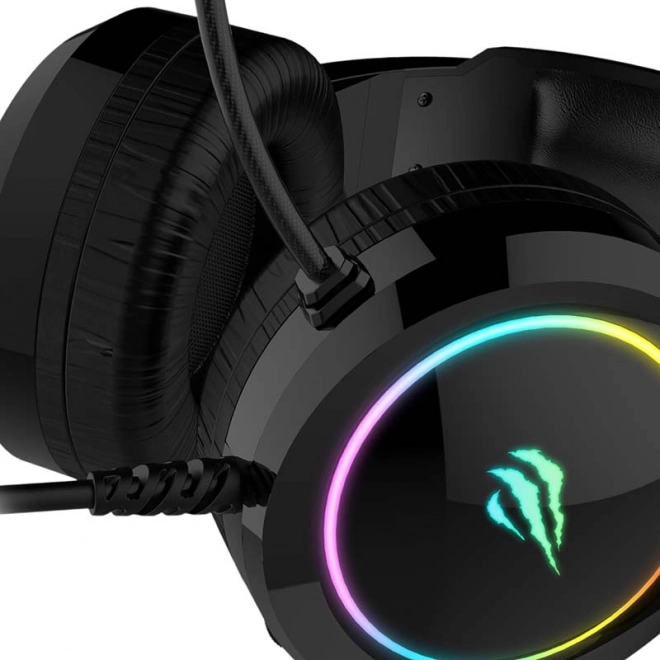 Gaming koptelefoon Havit GAMENOTE H2232D RGB USB 3,5 mm