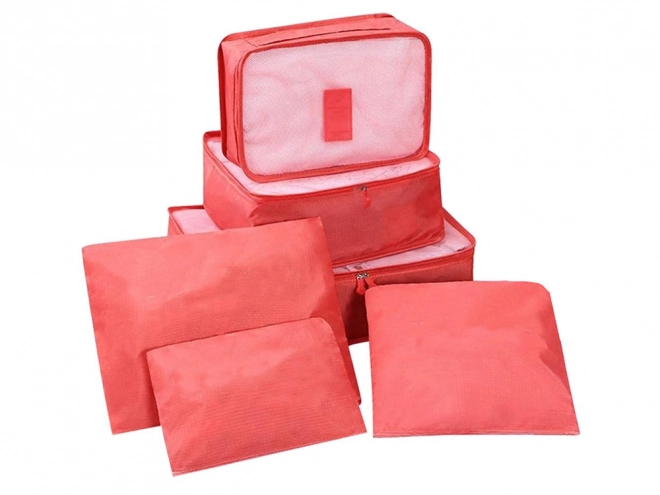 Reisorganizers voor een waskoffer in net x6