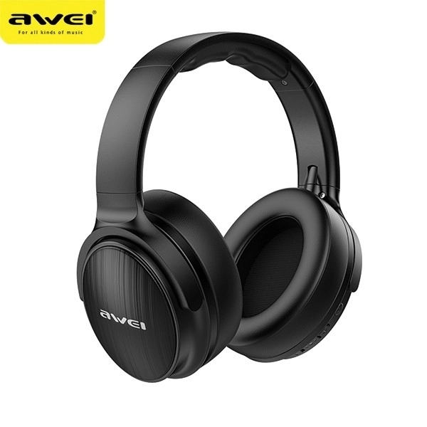 Draadloze Bluetooth koptelefoon zwart
