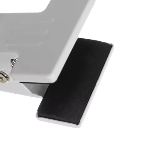 Witte bureaulamp met clip Izoxis