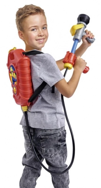 Waterrugzak met sproeier Brandweerman Sam