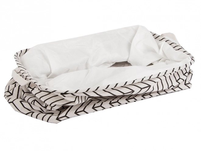 Grote opvouwbare wasmand met slot