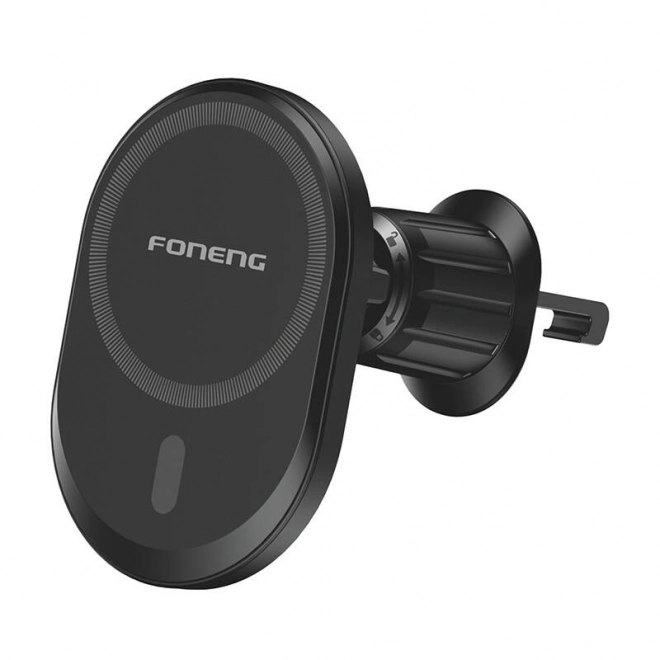 Telefoonhouder voor de auto met 15W draadloos opladen Foneng CP105 zwart