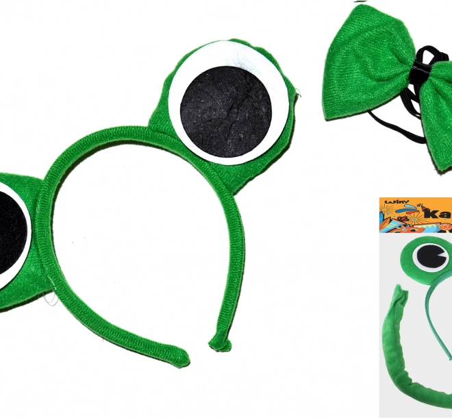 Carnavalsset kikker voor kinderen