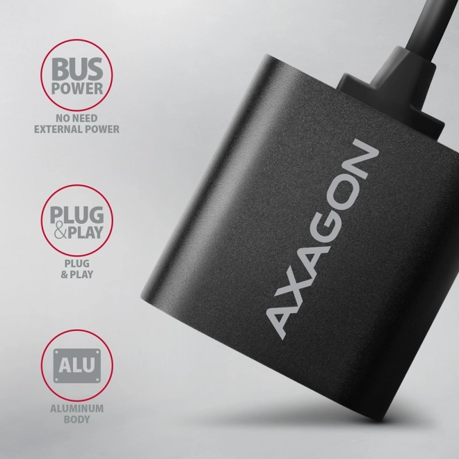 Externe geluidskaart USB 2.0 48kHz/16-bit stereo Axagon
