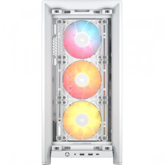 Modulaire computerkast FRAME 4000D RS ARGB witte Mid Tower ATX