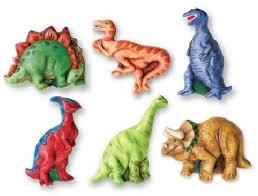 Productie en schilderen - dinosaurussen