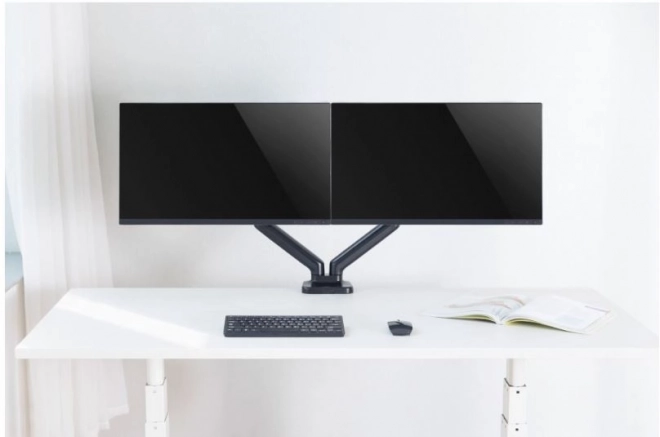 Stand voor twee monitoren met gasveer