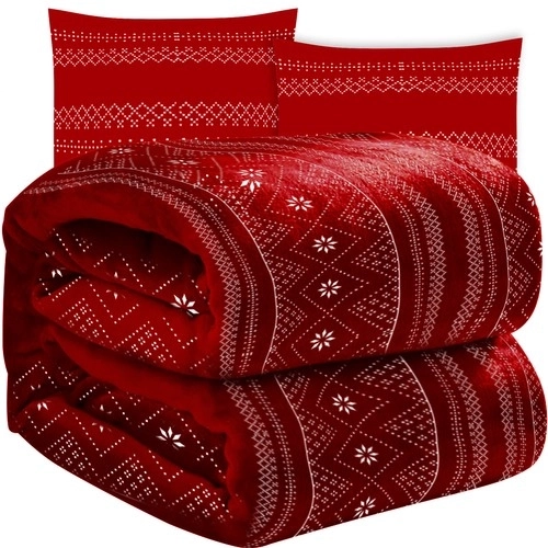 Dekbed 1,6x2m + 2x kussensloop Ruhhy 22594