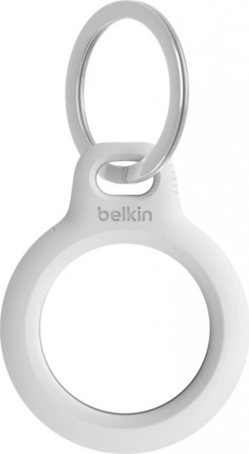 Veilige sleutelhanger voor Apple AirTag – Wit