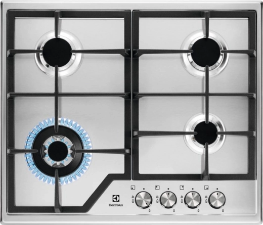 Gaskookplaat met wokbrander, 60 cm