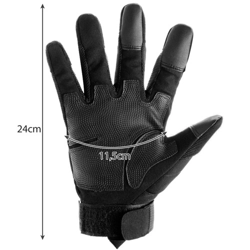 Tactische handschoenen XL - Zwart Trizand 21770