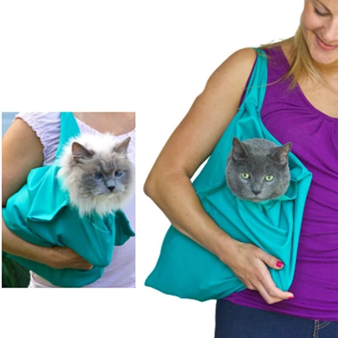 Tas / vervoerstas voor honden en katten - blauw