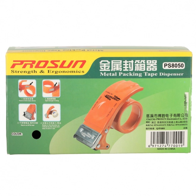 Professionele metalen plakbanddispenser 5 cm
