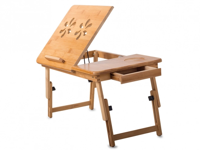 Bamboe laptoptafel voor op bed