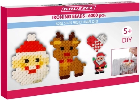 Grootverpakking 6000 kralen in 13 kleuren