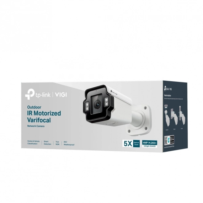 TP-Link VIGI buitencamera met gemotoriseerde varifocale lens 4MP