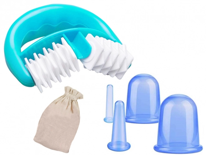 Siliconen massage set van Chinese bubbels