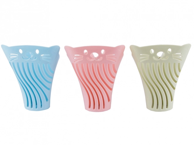 Schep voor kattengrit met ergonomisch handvat