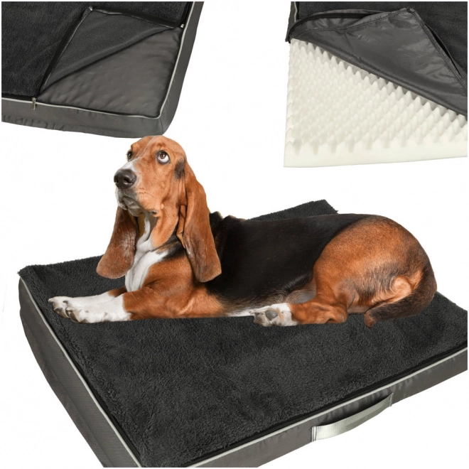Orthopedisch bed voor honden en katten grijs