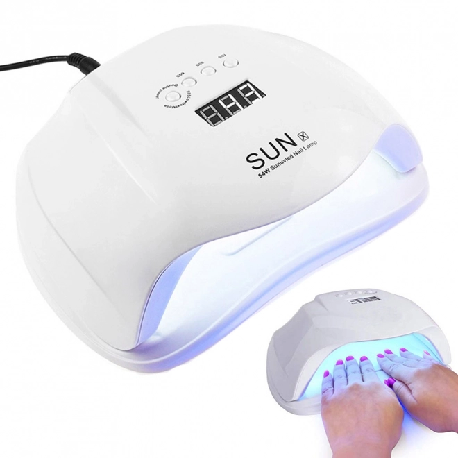 Nagellamp UV/LED met hybride gels en gels