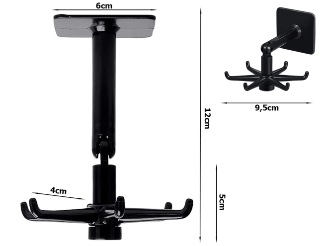 360° draaibaar ontwerp