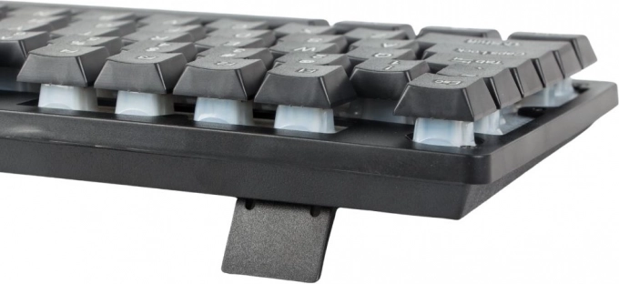 Gamingtoetsenbord met stille membraanschakelaars en RGB‑verlichting, USB