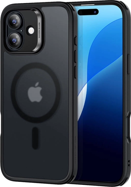 Hybride hoes ESR HaloLock voor iPhone 16, zwart