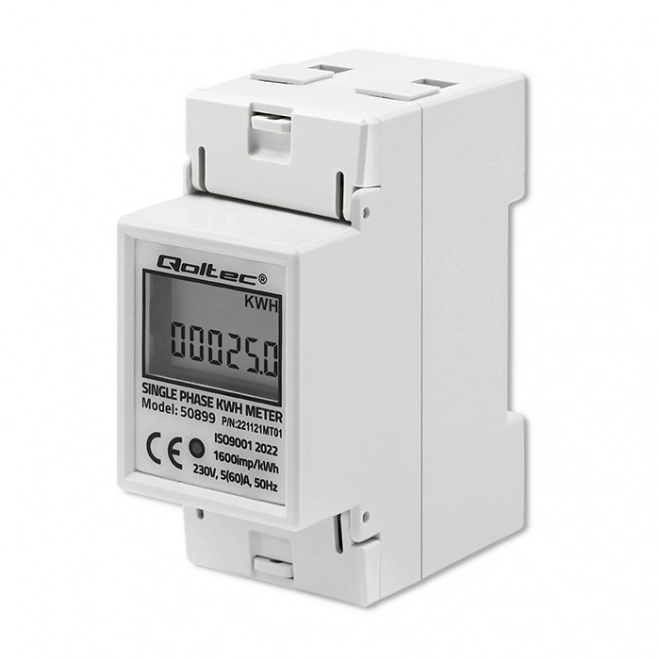 Enfase elektronische elektriciteitsmeter | DIN rail | 230V | LCD | 2P