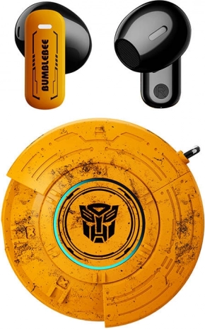 Draadloze TWS-oordopjes TRANSFORMERS geel