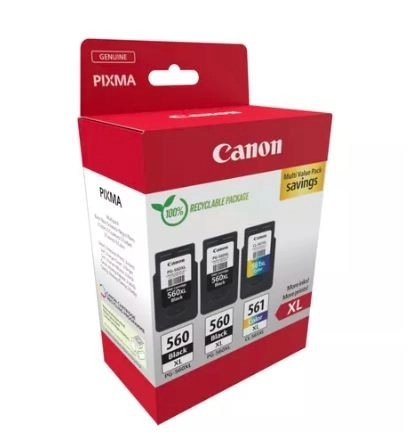 Multipack Canon PG-560XL en CL-561XL
