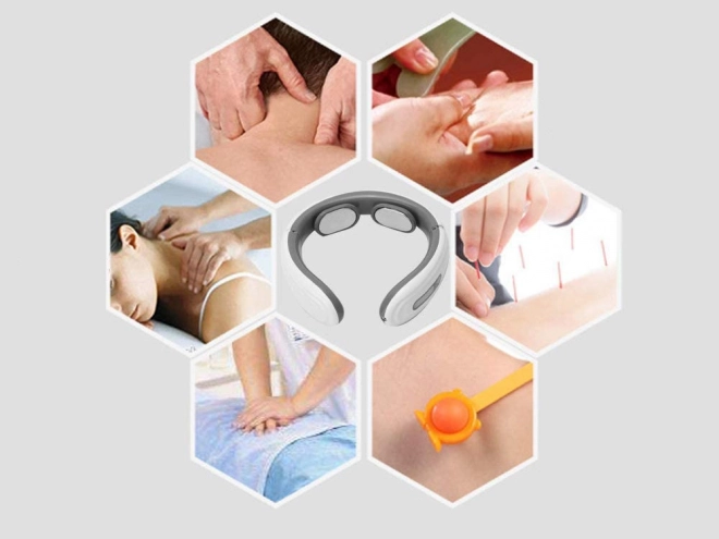 Nekmassage elektrostimulator TENS EMS