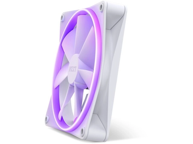 Witte RGB-ventilator 140mm NZXT F140