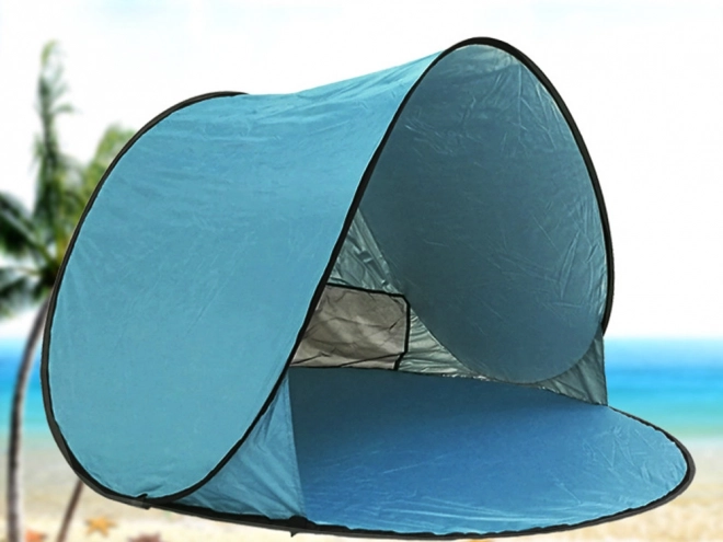 Zelfuitvouwende strandtent met UV-bescherming