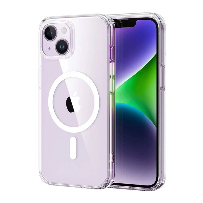 ESR Krystec doorzichtig hoesje voor iPhone 14 Plus met MagSafe