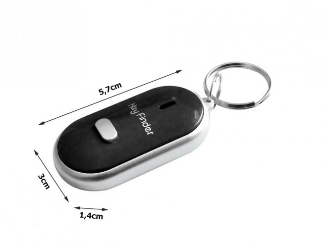 Sleutelfinder met fluiten en LED-licht